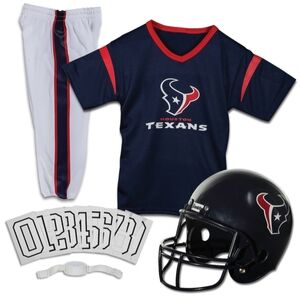 Kids Houston Texans Navy Blue Jersey Set